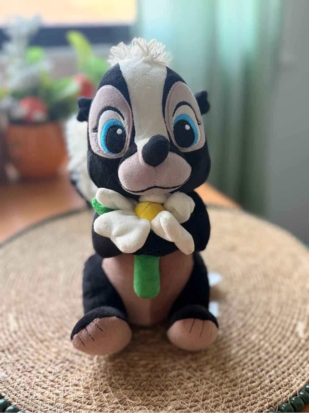 Bambi Flower Skunk Disney Store Plush